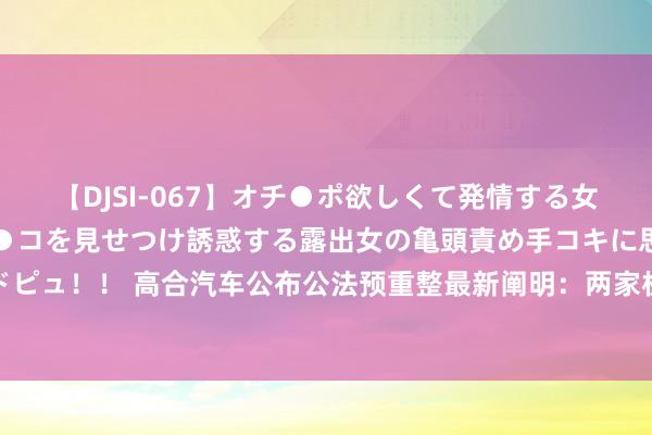 【DJSI-067】オチ●ポ欲しくて発情する女たち ところ構わずオマ●コを見せつけ誘惑する露出女の亀頭責め手コキに思わずドピュ！！ 高合汽车公布公法预重整最新阐明：两家机构有投资意向，已提交报名材料